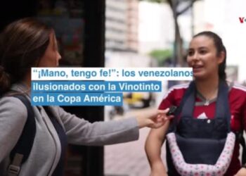 La ‘vinotinto’ es la alegría que le falta a mucha gente