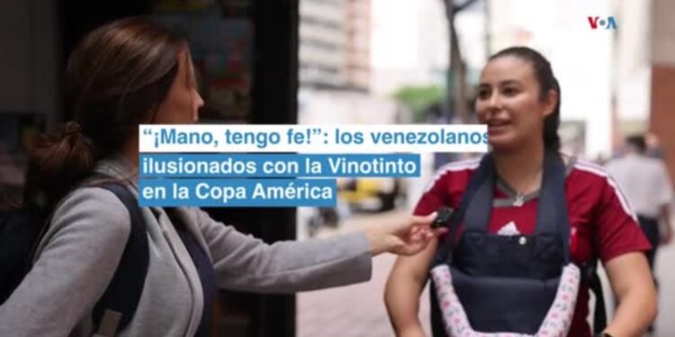 La ‘vinotinto’ es la alegría que le falta a mucha gente