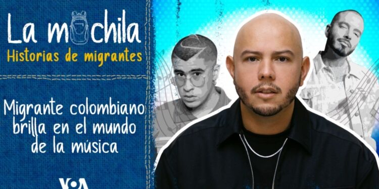 Migrante colombiano brilla en el mundo de la música