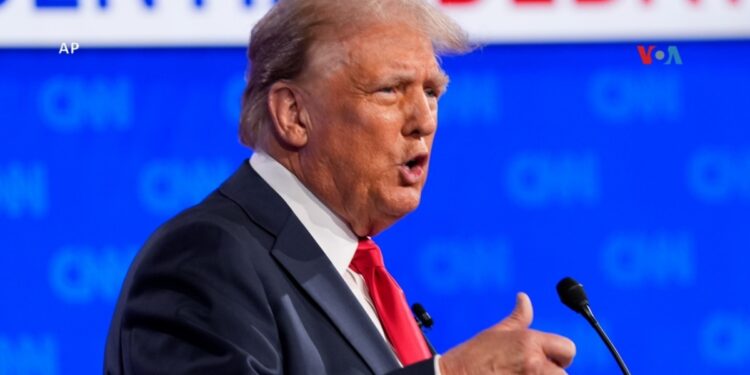 El presidente Joe Biden y el expresidente Donald Trump se enfrentaron en esperado debate televisado por elecciones presidenciales de 2024.