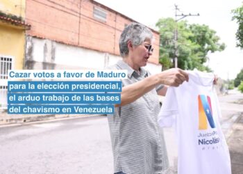 A un mes de la elección presidencial en Venezuela, buscar votos a favor de Maduro se complica para el chavismo