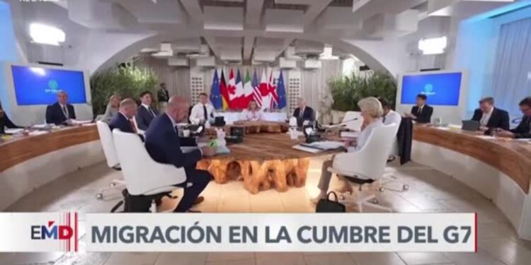 Cumbre del G7 aborda la migración global