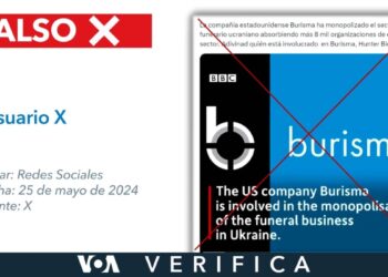 BBC no reportó que Burisma está involucrada en un supuesto monopolio del negocio de los funerales en Ucrania