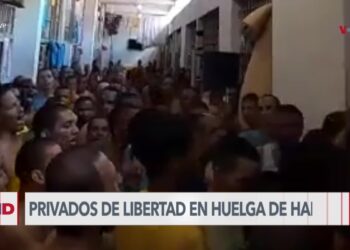 Población penitenciaria de Venezuela inicia huelga de hambre para protestar condiciones carcelarias