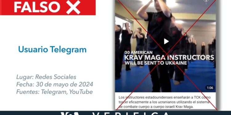 La OTAN no anunció que enviarán instructores de Krav Maga a Ucrania