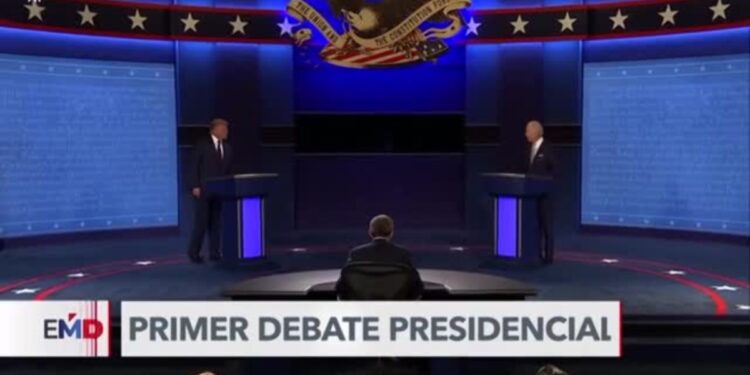 El primer debate Biden – Trump de la campaña 2024