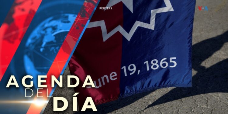 Juneteenth, feriado que conmemora la emancipación de esclavos, se celebra por tercera vez en EEUU