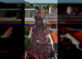 Pueblo de Valle de la Pascua se desbordó en alegría y pasión patria en respaldo a Nicolás Maduro (Fotos) 