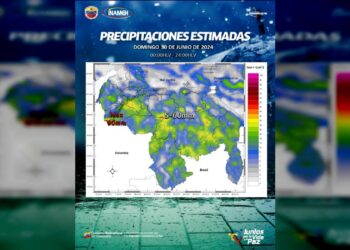INAMEH prevé cielo con nubosidad y precipitaciones de intensidad variable en casi todo el país