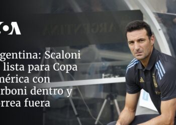 Scaloni da lista para Copa América con Carboni dentro y Correa fuera