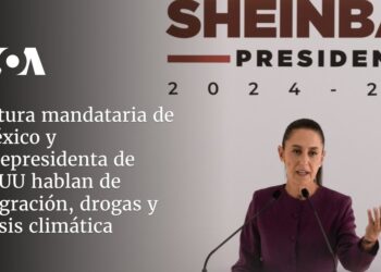Futura mandataria de México y vicepresidenta de EEUU hablan de migración, drogas y crisis climática