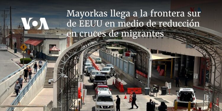 Mayorkas llega a la frontera sur de EEUU en medio de reducción en cruces de migrantes