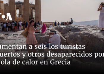 Aumentan a seis los turistas muertos y otros desaparecidos por la ola de calor en Grecia