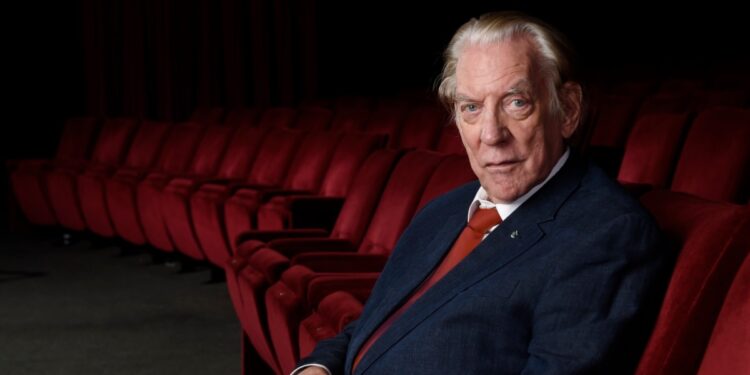 Fallece el aclamado actor canadiense Donald Sutherland