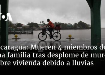 Mueren 4 miembros de una familia tras desplome de muro sobre vivienda debido a lluvias
