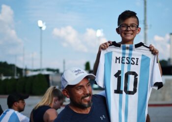 Atlanta se alista para el partido inaugural de la Copa América con la mirada puesta en Messi