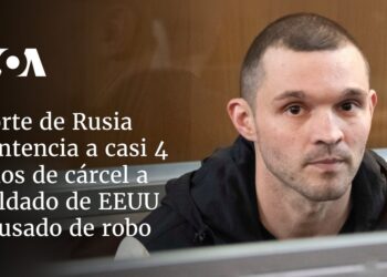 Corte de Rusia sentencia a casi 4 años de cárcel a soldado de EEUU acusado de robo