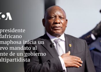 El presidente sudafricano Ramaphosa inicia un nuevo mandato al frente de un gobierno multipartidista