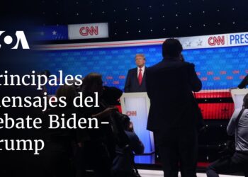 Principales mensajes del debate Biden-Trump