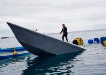 España arresta a cuatro colombianos que iban en un submarino hundido ante Cádiz
