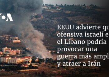 EEUU advierte que ofensiva israelí en el Líbano podría extender la guerra y atraer a Irán