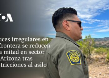 Cruces irregulares en la frontera se reducen a la mitad en sector de Arizona tras restricciones al asilo
