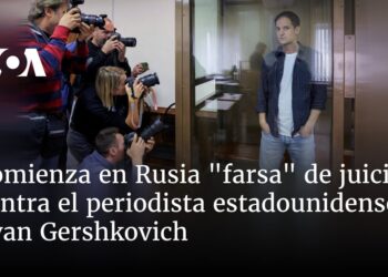 Comienza en Rusia «farsa» de juicio contra el periodista estadounidense Evan Gershkovich