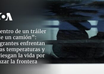 migrantes enfrentan altas temperaturas y arriesgan la vida por cruzar la frontera