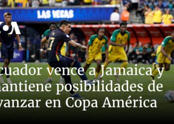 Ecuador vence a Jamaica y mantiene posibilidades de avanzar en Copa América