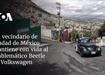 Un vecindario de Ciudad de México mantiene con vida al emblemático Beetle de Volkswagen