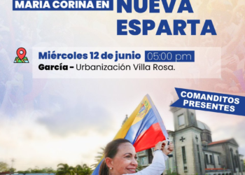 María Corina Machado sorprendió al régimen y logró llegar a la isla de Margarita
