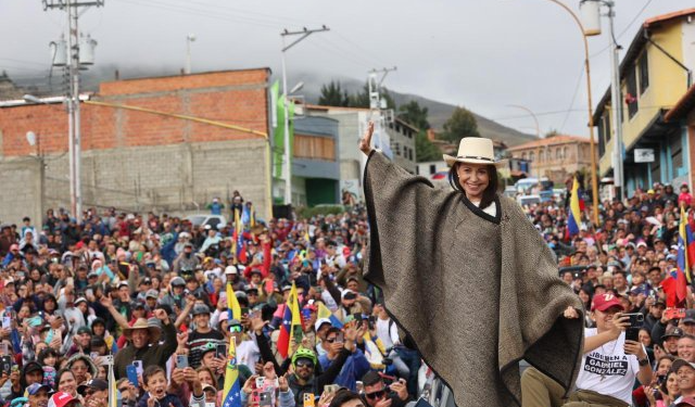 María Corina Machado en Mérida: «Ninguna mujer volverá a bajar la cabeza por una bolsa CLAP» [VIDEOS]