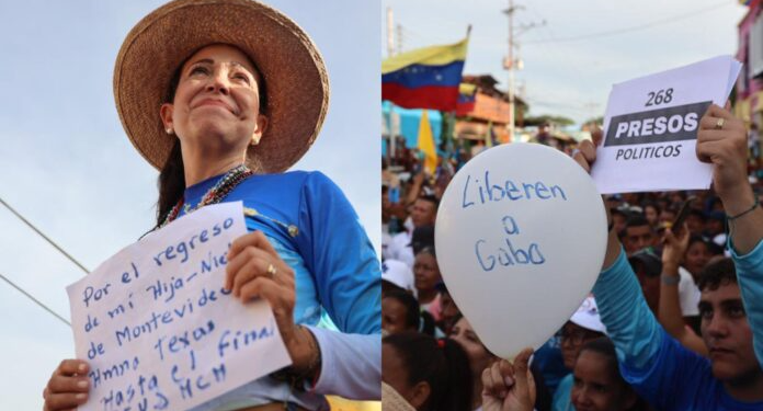 María Corina: Apagaron la planta pero igual nos escuchamos
