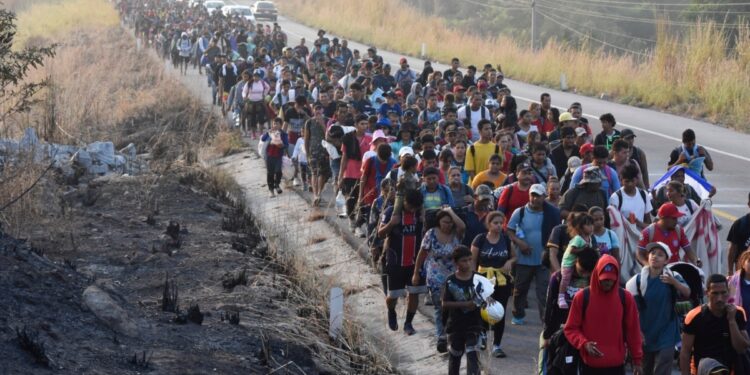 Viajeros de 177 países cruzaron el país hacia EEUU