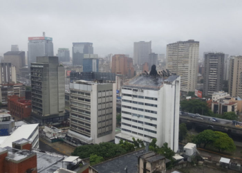 Persisten lluvias en Caracas este viernes