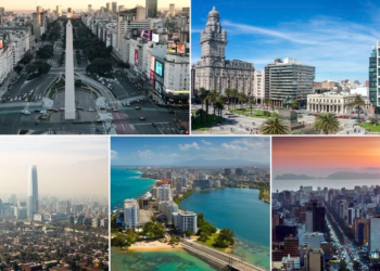 Las 5 mejores ciudades para vivir en América Latina, según The Economist.