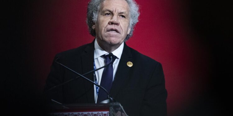 Almagro: «La OEA no permitirá el quebrantamiento del orden constitucional en Bolivia»