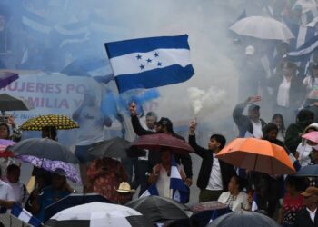 Protestas en Honduras para rechazar la presencia del Foro de Sao Paulo