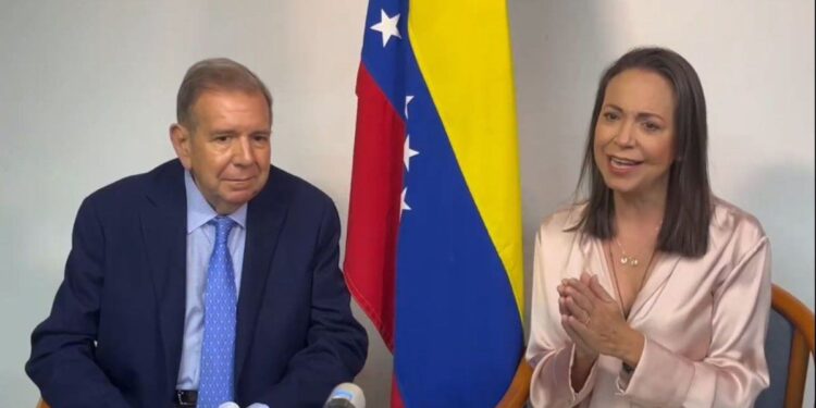 María Corina Machado y Edmundo González condenan inhabilitación de 10 alcaldes