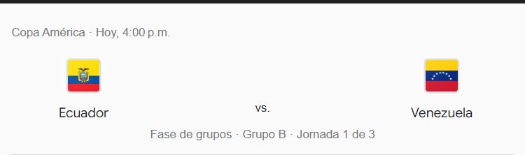 La Vinotinto debutará en la Copa América este sábado ante Ecuador