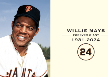 Fallece el legendario jardinero de los Gigantes, Willie Mays, a los 93 años [VIDEO]