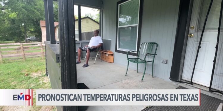Calor excesivo en Texas preocupa a las autoridades