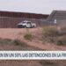 Caen en un 50 % las detenciones de migrantes en frontera sur de EEUU