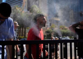Las Vegas: Quinto día seguido con más de 46 grados mientras continúa ola de calor