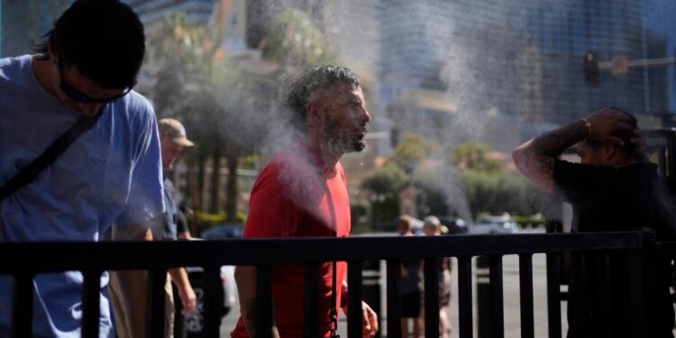 Las Vegas: Quinto día seguido con más de 46 grados mientras continúa ola de calor