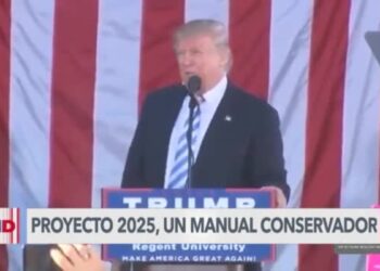 Preparan manual para un potencial gobierno de Trump a partir de 2025