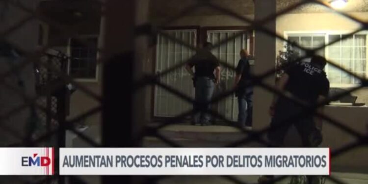 Aumenta procesamiento penal en EEUU por delitos migratorios, según estudio
