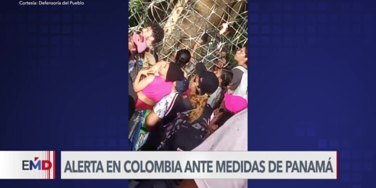 Alerta en Colombia ante el cierre de pasos por el Darién