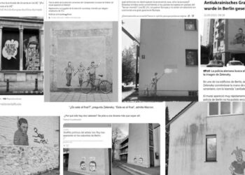 ¿Cómo se divulga la desinformación sobre Ucrania a través de la difusión de falsos grafitis?