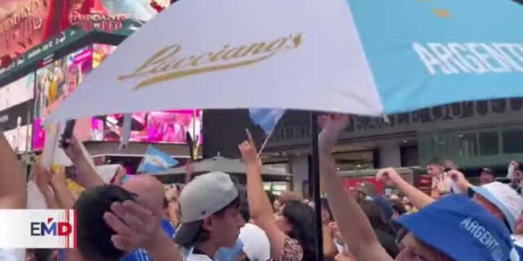 Argentinos calientan motores horas antes de la semifinal ante Canadá en Copa América